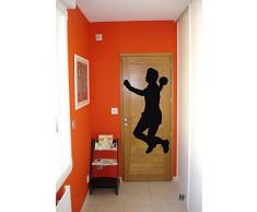 TATOUTEX 3613242362316 Sticker Mural, Bleu Foncé, L 50cm x H 90cm