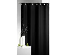 Home Maison 851164 Rideaux Obscurcissant Polyester Noir 140 x 260 cm