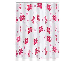 RIDDER Blume Rideau de Douche, 100% PEVA, Multicolore, ca. 180x200 cm
