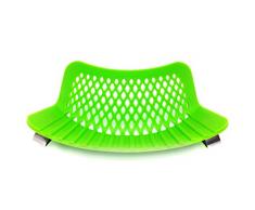 Outlook Design Snap N Strain Passoire Universelle en Silicone, Vert