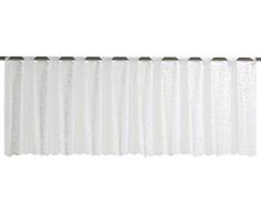 Elbersdrucke Rideau Brise-bise à Membrane 00, 45 x 160 cm, Semi-Transparent