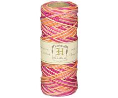 Hemptique HS20VA-TAF Tapis, Chanvre, Bonbon au Caramel/Multicolore