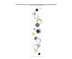 Home Fashion 87434-704 Blackburn Panneau Japonais Polyester Multicolore 245 x 60 cm