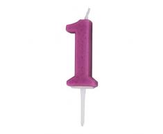 Ibili 786301 Bougie Numéro 1 (7cm)