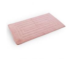Today Tapis de Bain, Coton, Rose poudrÃ©, 85x50 cm