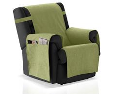 Bartali Couvre Fauteuil GEA, 42% Coton, 58% Polyester, Vert, 1Â Place