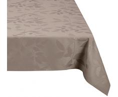 Linder 0542 /18/10013/814 Nappe Jacquard Rectangulaire Cancun Ficelle 160 x 290 cm