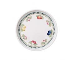 Villeroy & Boch French Garden Plat de service, 26 cm, Porcelaine Premium, Blanc/Multicolore