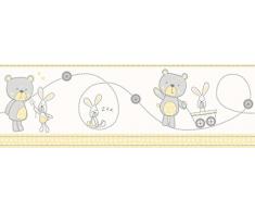 DECORLINE Carrousel Bear and Boo Bordure de Papier Peint