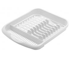 Addis Ãgouttoir à Vaisselle en Plastique Blanc