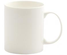 PORCELLANA Corte Cilindric Mug en Porcelaine Blanc 0,1 x 0,1 x 0,1 cm