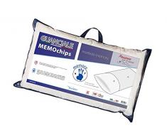 V.I.P. Very Important Pillow Coussin Memory, Blanc, 50Â x 80