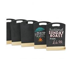 Kreidetafeln UK Table en Bois Noir A6