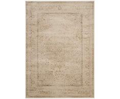 Safavieh Tapis dinspiration Vintage, Tissé Fibre de Viscose douce Tapis en Crème, 120 X 180 cm