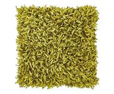 Dutch Decor Coussin Shannon 45x45 cm Citron-Vert - Coussins Déco - Oreiller Décoratif - Déhoussable - Zippé