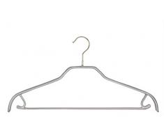 MAWA 0336015052Â Lot de 10Â x cintres avec chevalet, RevÃªtement antidÃ©rapant hypoallergÃ©nique 41Â cm