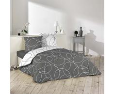 douceur dinterieur Parure de Couette, Polyester, Multicolore, 240 x 220 cm