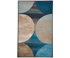 Wash+Dry Tapis, Surface en Polyamide, Blue, 120 x 75 cm