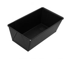 Zenker 6518 Moule Ã pain extensible, moule Ã cake extensible, moule Ã brioche extensible, TÃ©flon, Noir, 28 x 28,7 x 10,3 cm
