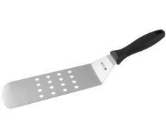 Fackelmann FM Professional 21712 Spatule AjourÃ©e CoudÃ©e Acier Inoxydable + Nylon 66