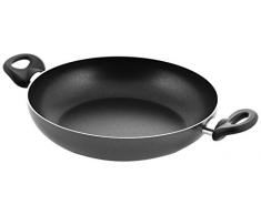 Home Maitre Sauteuse AntiadhÃ©rente avec 2 PoignÃ©es, Aluminium, Anthracite/Noir, 28 cm
