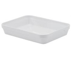 Revol 5726 Plat Ã Four Rectangulaire Profond Porcelaine Blanc 40 x 29,5 x 6,5 cm
