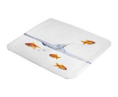 Kleine Wolke 5310148002 Goldfisch Tapis de Douche Antidérapant Multicolore 55 x 55 cm