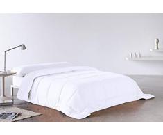 DHestia Couette en Fibre Duvet Eco 250 g, hypoallergÃ©nique, Anti-acariens, pour lit de 135 Ã 220 x 220 cm, Multicolore, 135 Ã 220 x 220 cm