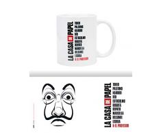 Erik - La Casa de Papel Mug Masque et Personnages - Tasse Officielle 330ml