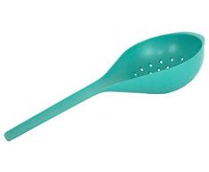 BIOBU by EKOBO 68722Â Pronto Passoire Louche, Lagoon, Fibre de Bambou/MÃ©lamine, 32Â x 12,5Â x 5,5Â cm
