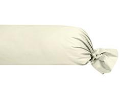 Vent Du Sud Taie de traversin, Coton, Ivoire, 190x43 cm