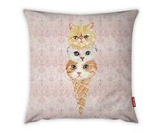 Bonamaison Housse de Coussin Multicolore 45 x 45 cm