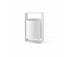 FARO BARCELONA 28380 Lula-P Lampe de Table Blanche