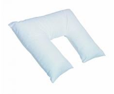 Herdegen Repose Nuque Coton, Blanc, 45x35x8 cm