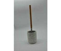 Opportunity 35FH18647804 MOSAIQUE Balai DE Toilette Ciment, Blanc, 9,5x36 cm