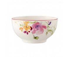 VilleroyÂ &Â Boch - Bol Mariefleur Basic, Bol Rond au DÃ©cor Floral EnjouÃ© en Porcelaine Premium, Compatible Lave-Vaisselle, 750 ml