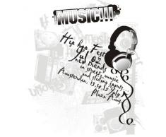 INDIGOS 4051719860719 Sticker Mural, Multicolore