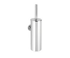 Wenko 21549100 Bosio Shine Brosse WC FermÃ© Inox Dimensions 46,7 x 18,5 x 12,2 cm