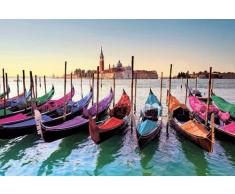 Empire Poster Venedig Gondolas â Dimensions : Environ Poster 91,5 x 61 cm