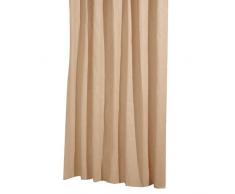 Papillon Rideau de Douche en Textile, Sable, 180 x 200 cm â 200 x 200 cm