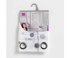 douceur dintÃ©rieur panneau a oeillets 140x240 cm voile clochettes anthracite