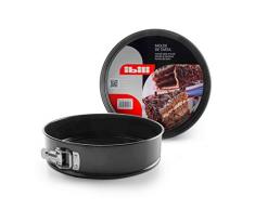 Ibili 820122 Moule à Manqué Démontable Moka Acier 22 cm