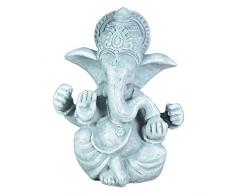ZenLight SBG Figurine Ganesh, Gris Pierre, Taille Unique