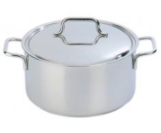 DEMEYERE Apollo Faitout avec Couvercle 22Â cm diam, 4Â l V, 11Â cm h.