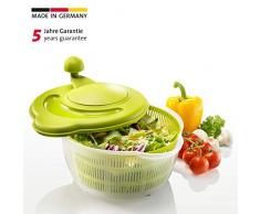 Westmark 2432226A Essoreuse à Salade Fortuna 5,0l en PP, Vert/Blanc, 29 x 25,2 x 21,5 cm