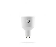 LIFX HB2L3GU10 Ampoule LED, Verre, GU10, 6 W, Blanc
