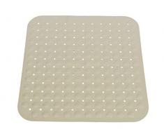 SPA ALBABE54X54 Tapis de Bain en PVC pour Baignoire ou Douche 54Â x 54Â cm Beige