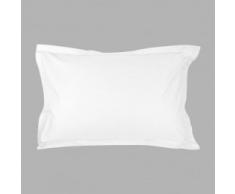 VENT DU SUD TO50MANOIRNG Manoir Taie doreiller Unie en Coton Percale Neige 65 x 65 cm