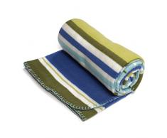 Thedecofactory 137521 Plaid, Polyester, Multicolore, 130 x 170 x 3 cm