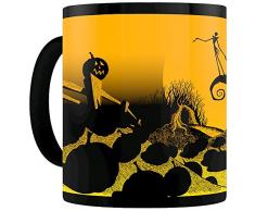 Disney SCMG24622 Nightmare Before Christmas (Graveyard Scene) Heat Changing Mug, Papier, Multicolore, 11oz/315ml
